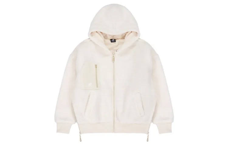 Женская куртка New Balance, цвет Milky White