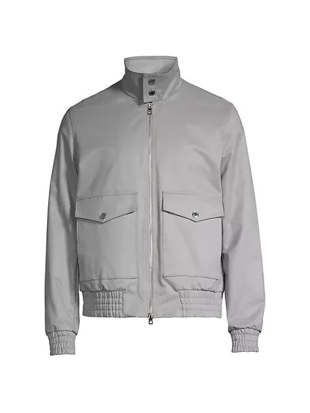 Приподнятая блузонная куртка Michael Kors, цвет concrete