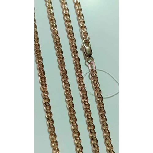 Цепь SKOROBOGATOV JEWELRY, красное золото, 585 проба, длина 55 см, средний вес 4.9 г