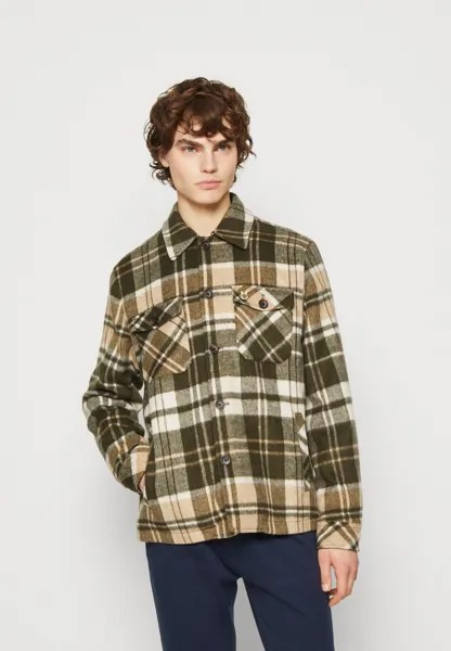 Рубашка Entertainment Scotch & Soda CHECKED OVERSHIRT, зеленый