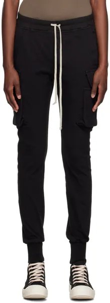 Черные брюки для отдыха с кроем «Мастодонт» Rick Owens DRKSHDW
