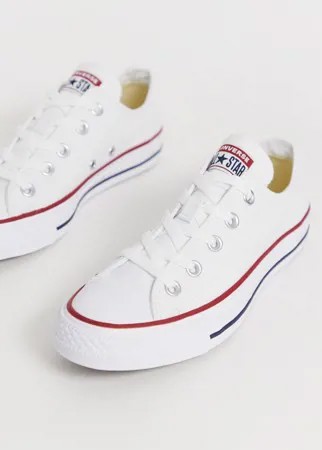 Белые кеды Converse Chuck Taylor All Star Ox-Белый