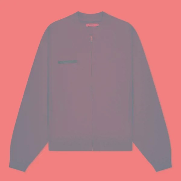 Мужская толстовка PANGAIA Organic Cotton Bomber серый, Размер XL