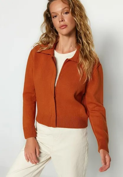 Кардиган Trendyol, цвет orange
