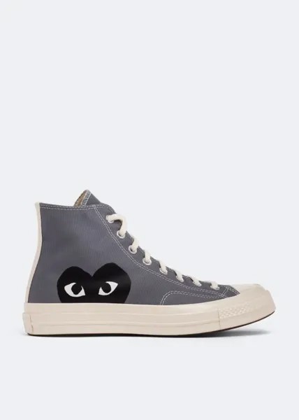 Кроссовки COMME DES GARÇONS PLAY X Converse sneakers, серый