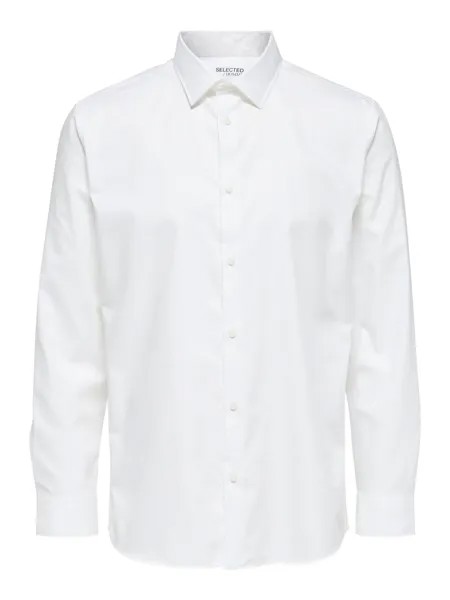 Деловая рубашка стандартного кроя SELECTED HOMME Ethan, белый