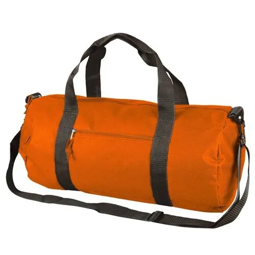 Сумка спортивная Oasis, 25х25х50 см, плечевой ремень, оранжевый