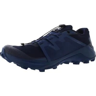 Мужские кроссовки Salomon TRAILSTER 2 Blue Gym для бега 9 Medium (D) BHFO 6329