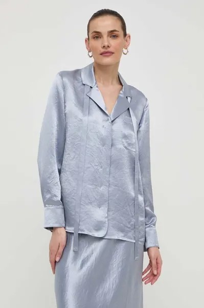 Рубашка Max Mara Leisure, синий