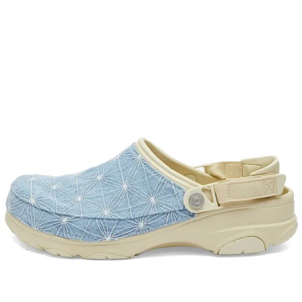 Сабо Crocs x Levi's All Terrain Clog, голубой/бежевый