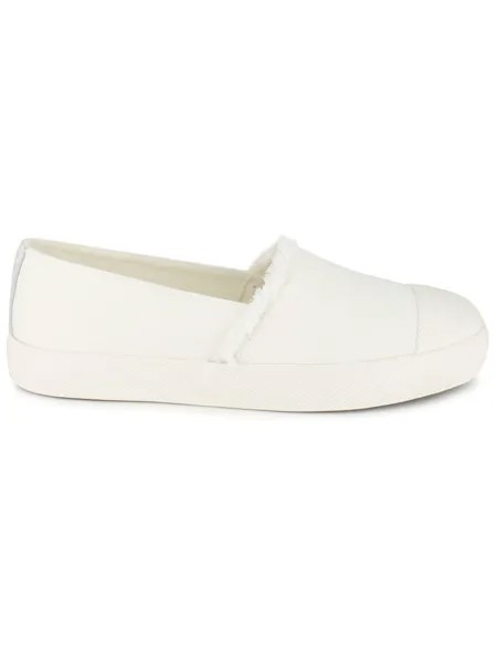 Белые женские туфли без шнуровки SPLENDID на платформе Aida с потертостями и мягкой подкладкой, размер 8,5