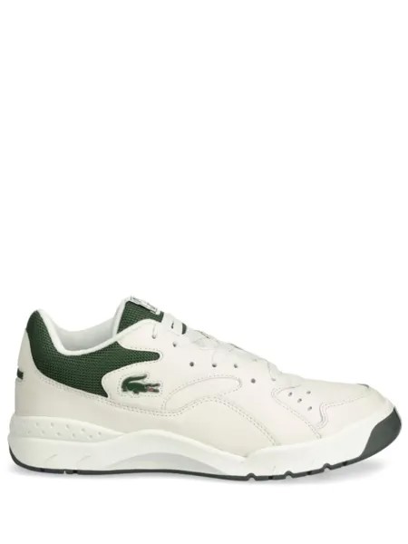 Низкие кеды с аппликацией-логотипом Lacoste, белый