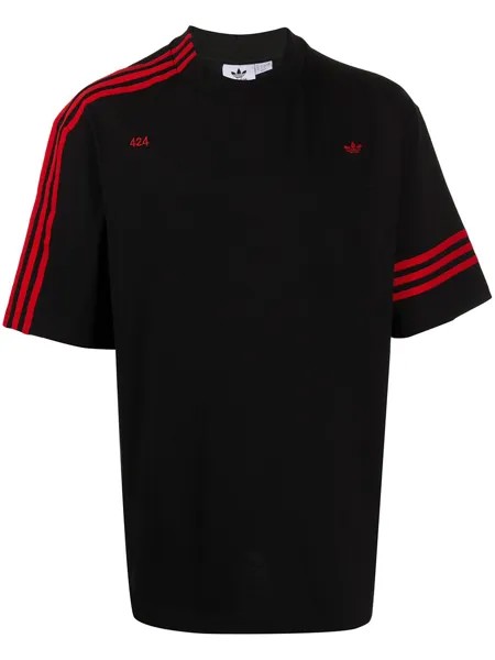 Adidas by 424 футболка с полосками
