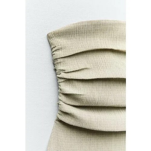 Сарафан Zara, размер M, бежевый