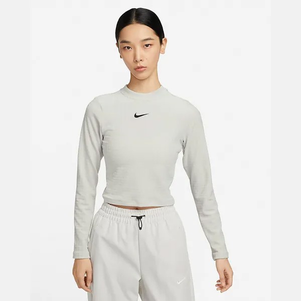 Лонгслив Nike Women's, серый