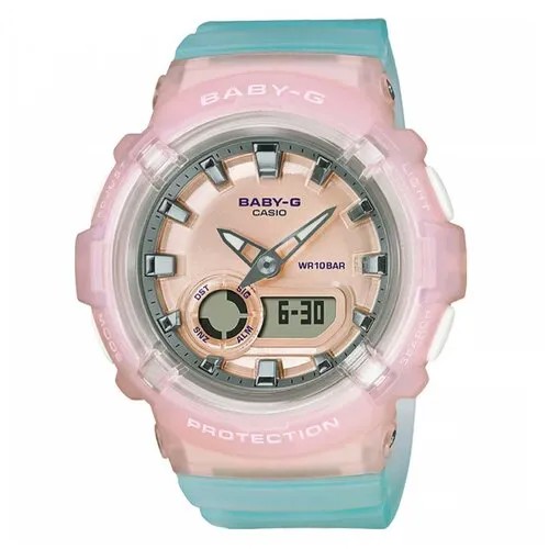 Наручные часы CASIO Baby-G BGA-280-4A3, черный, бежевый