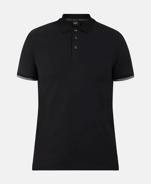 Рубашка поло Boss Black, черный