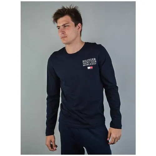 Tommy Hilfiger Лонгслив синий (L)