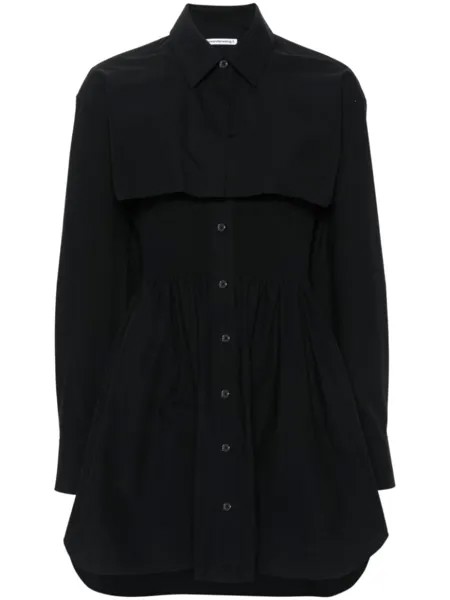 Alexander Wang многослойное платье, черный