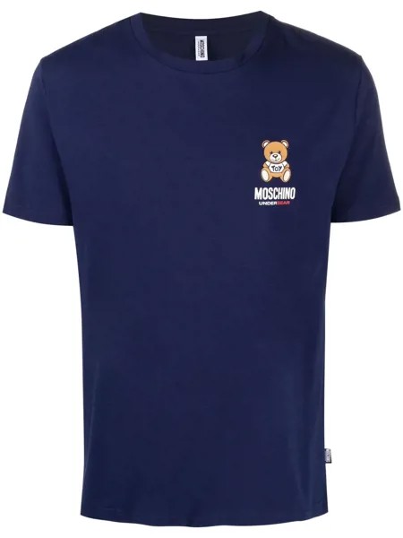 Moschino футболка с логотипом Underbear