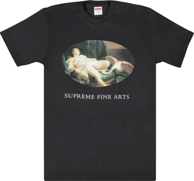 Футболка Supreme Leda And The Swan T-Shirt 'Black', черный