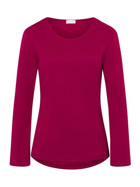 Лонгслив Hanro Natural Shirt, цвет intense garnet