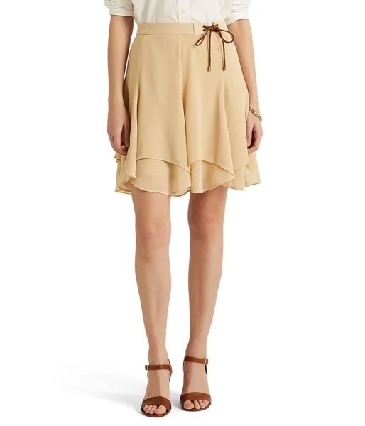 Юбка LAUREN Ralph Lauren, Crinkle Georgette Skirt