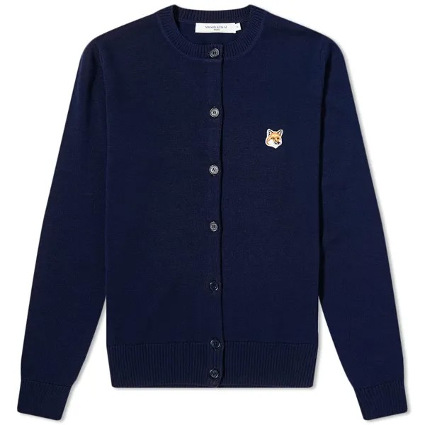 Джемпер Maison Kitsune Fox Head Patch Adjested R-Neck Cardigan