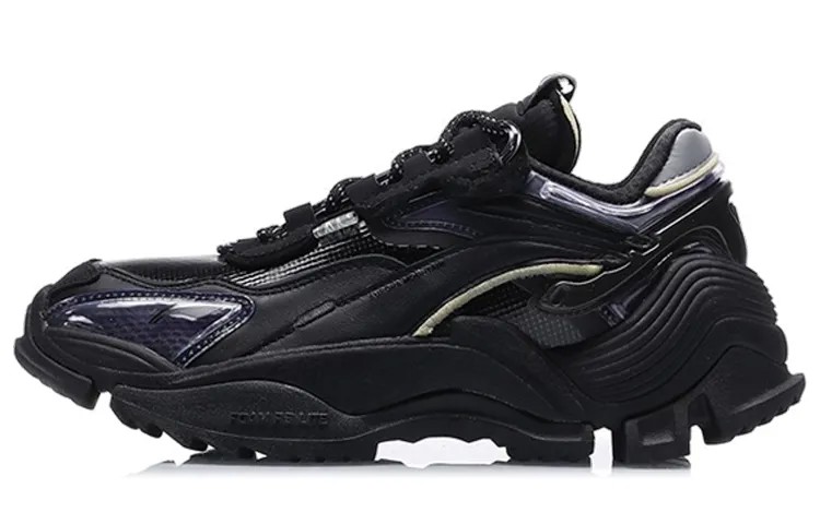 LiNing Aurora Mountain Travel Lifestyle Shoes Women's Low-top Black