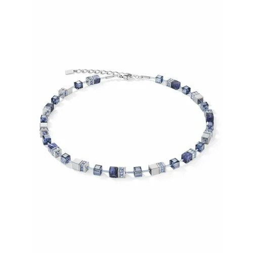 Чокер Coeur de Lion, кристаллы Swarovski, голубой, синий