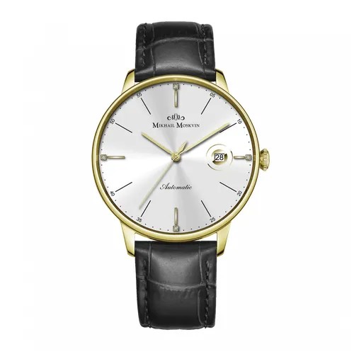 Наручные часы Mikhail Moskvin мужские Elegance Часы Mikhail Moskvin 1853S4L2 механические, автоподзавод