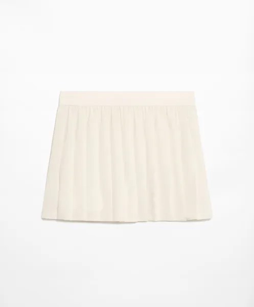 Юбка Oysho Pleated Compressive, кремовый