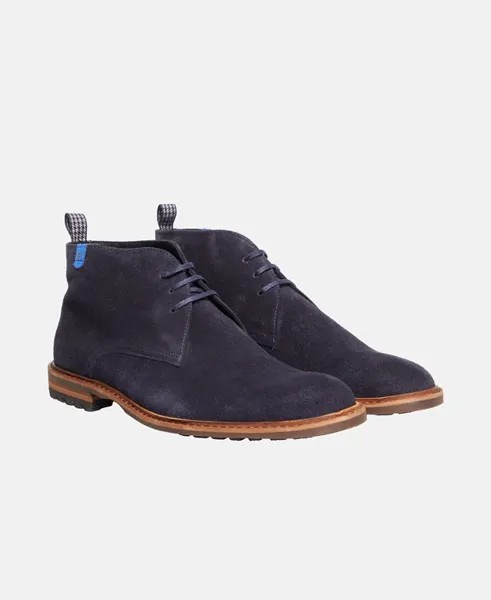 Ботинки на шнуровке Floris van Bommel, темно-синий
