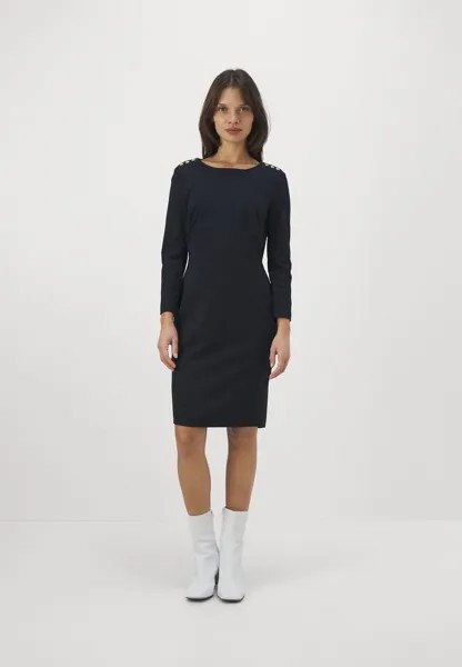 Платье из джерси Lauren Ralph Lauren ROMEE SLEEVE DAY DRESS, цвет lighthouse navy
