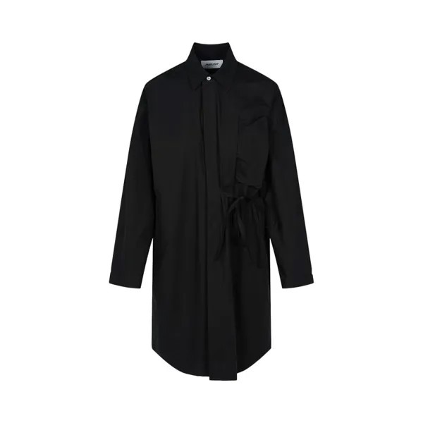 Платье Ambush Oversized Long Shirt Dress, черный