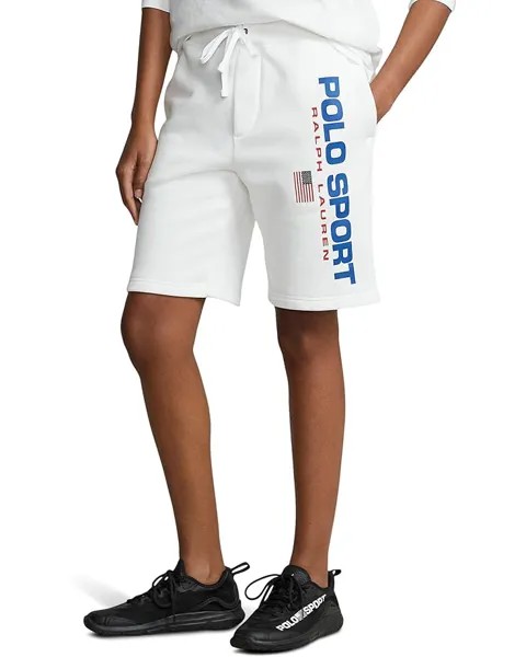 Шорты Polo Ralph Lauren 8-Inch Polo Sport Fleece Shorts, белый