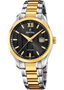 Fashion наручные  мужские часы Festina F20027.4. Коллекция Swiss Made