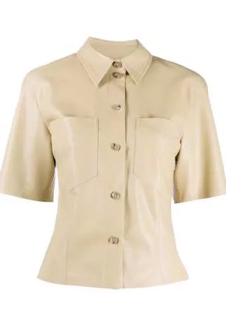 Nanushka рубашка с короткими рукавами