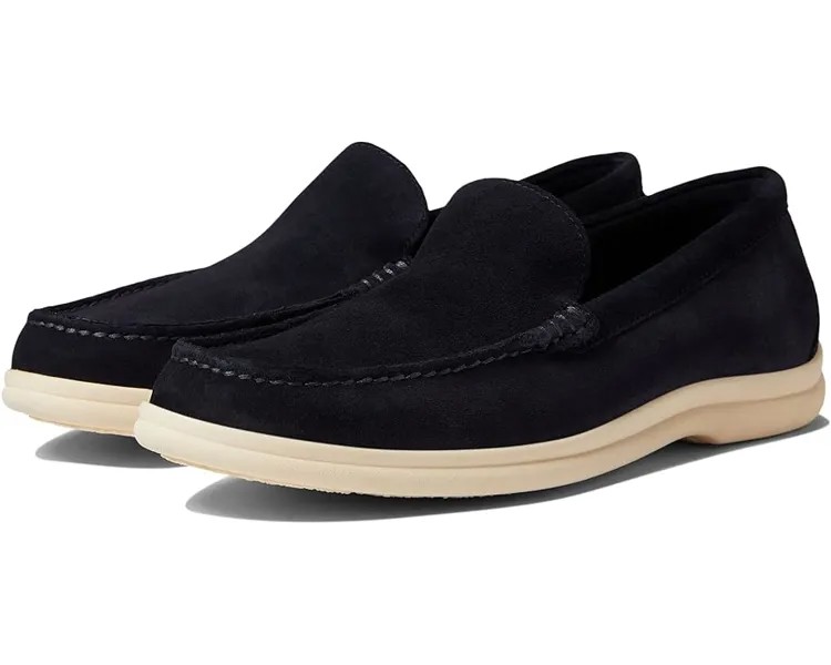 Лоферы Johnston & Murphy Collection Marlow Venetian, цвет Navy English Suede