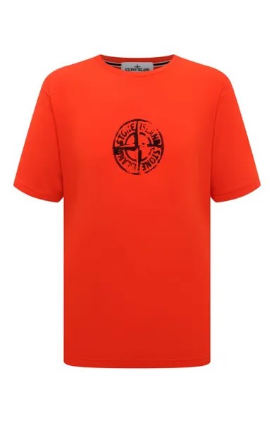 Хлопковая футболка Stone Island