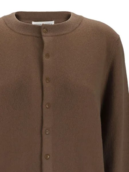 Extreme cashmere кардиган с длинным рукавом, коричневый