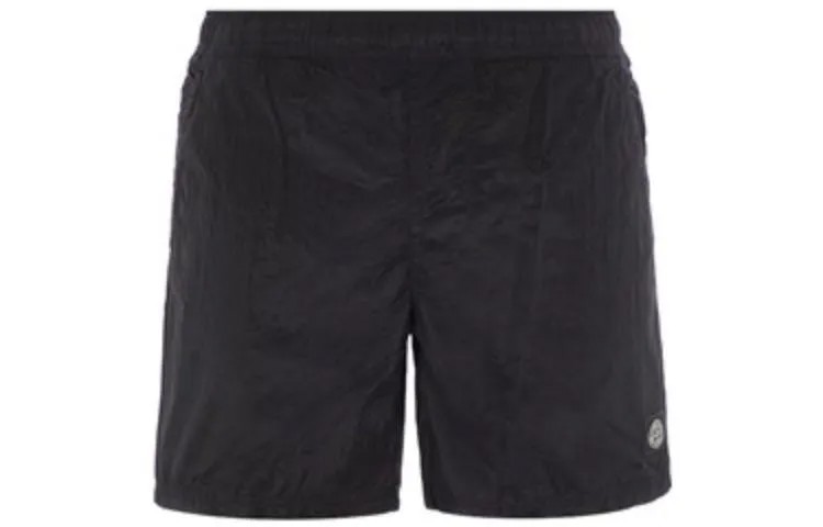 STONE ISLAND Повседневные шорты унисекс, цвет Black