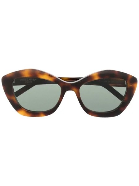 Saint Laurent Eyewear солнцезащитные очки SL68 в геометричной оправе
