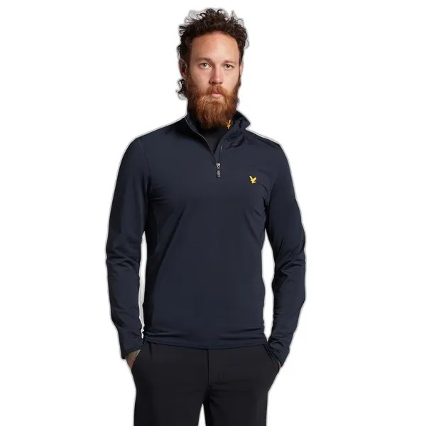 Куртка Lyle & Scott Tech Half Zip Fleece, синий