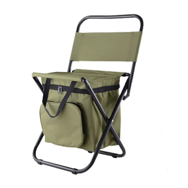 Складное рыболовное кресло, охлаждающая сумка-холодильник, рюкзак со стулом для рыбалки, уличные походные чехлы на сиденья, рыболовные снас...