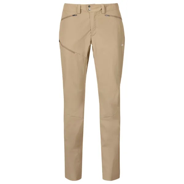 Трекинговые брюки Bergans Women's Rabot Light Softshell, цвет Warm Sand