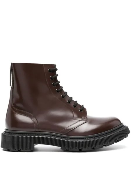 Adieu Paris Type 165 leather boots, коричневый