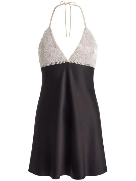 Alice + olivia платье Luella, черный