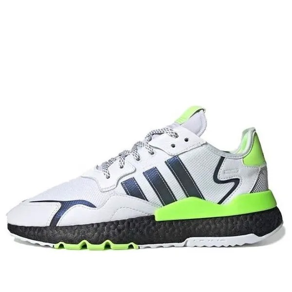 Кроссовки ночные джоггеры Adidas, белый