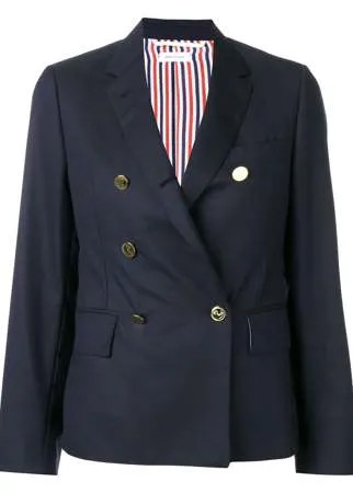 Thom Browne двубортный пиджак с узкими плечами